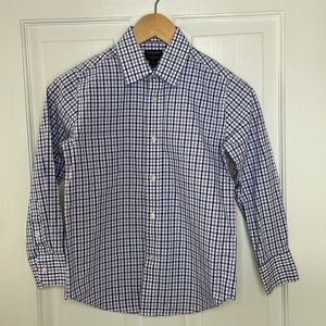 Crew Cuts size 8 cotton long sleeve dress shirt, Thompson collection